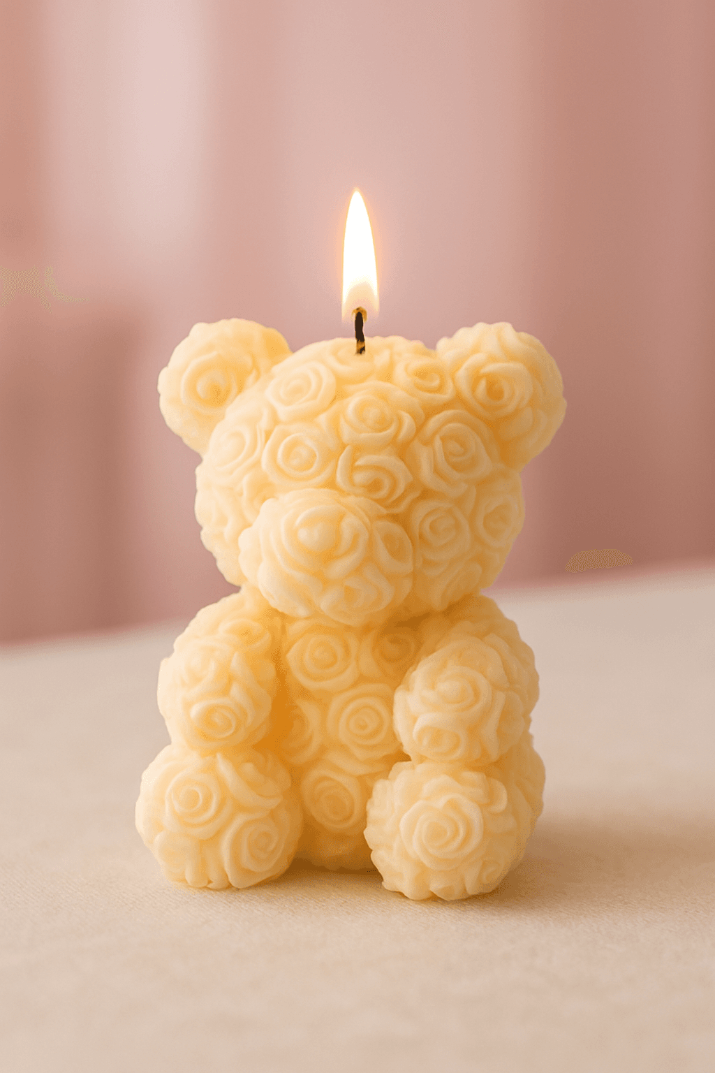 White Bear Candle
