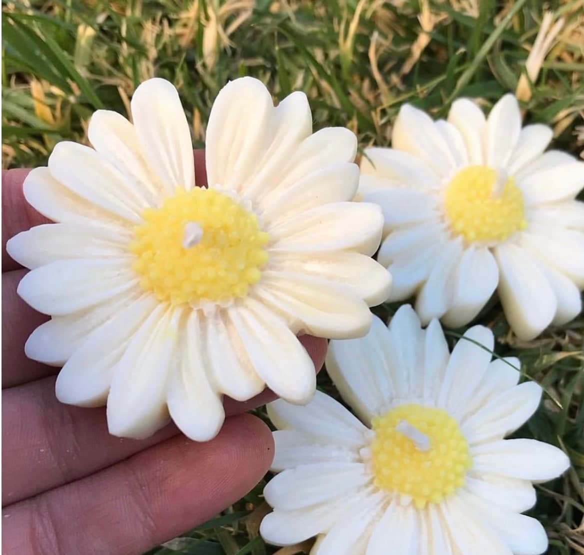 White Sunshine Candle