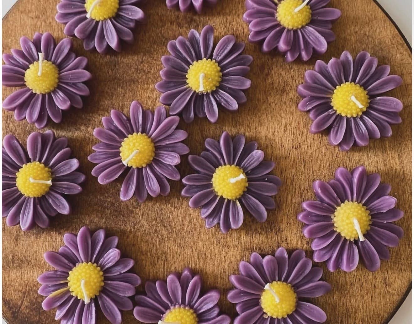 Purple Sunshine Candle