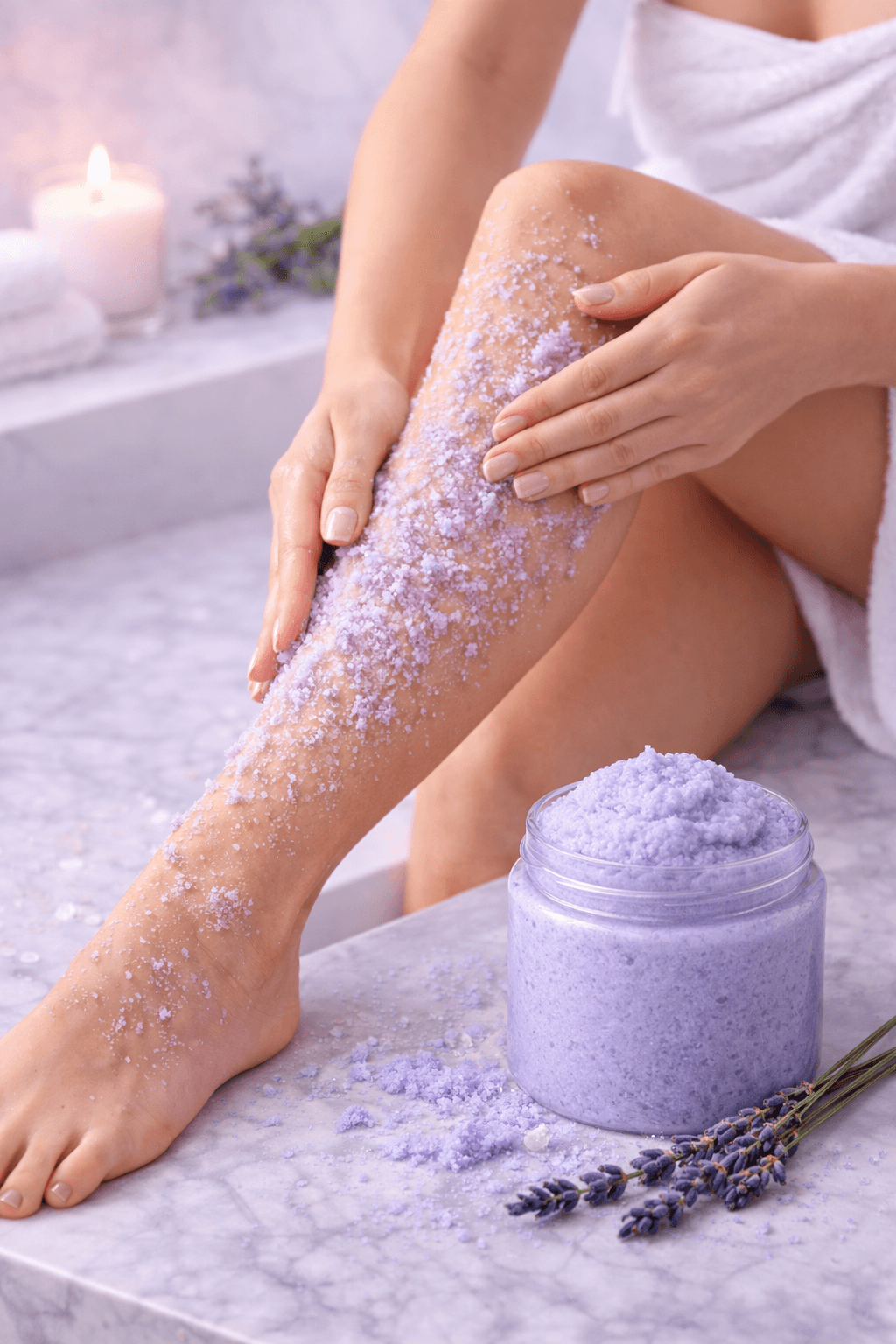 Lavender Body scrub