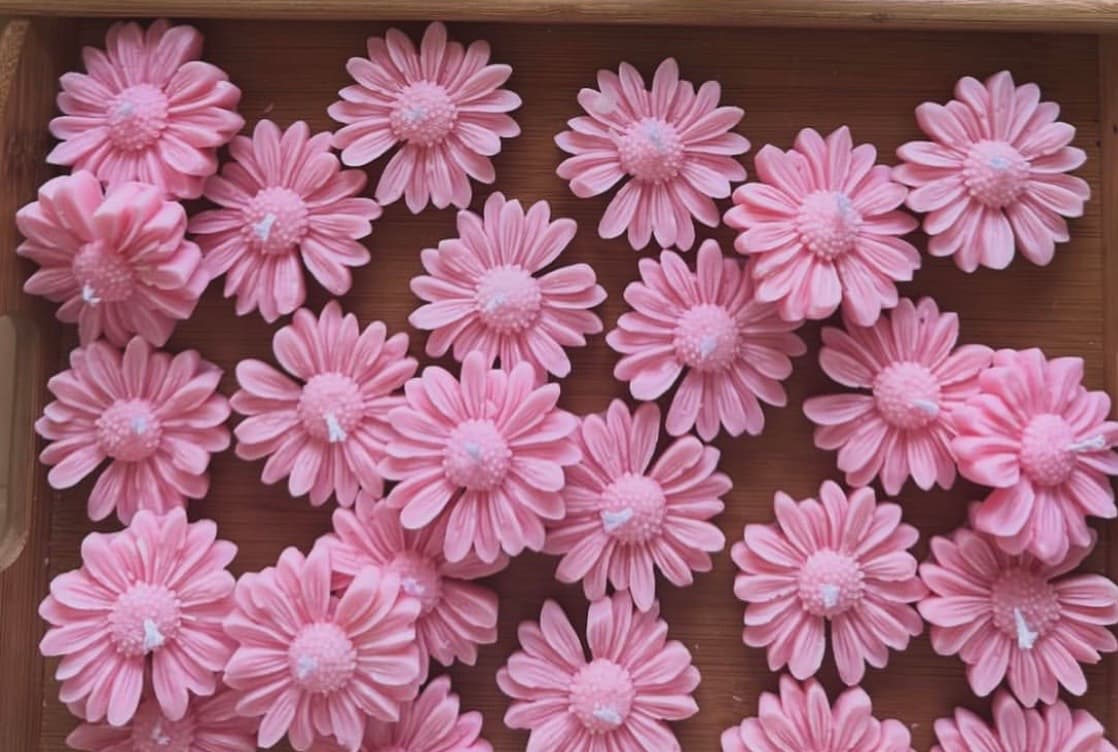 Full Pink  Sunshine Candle