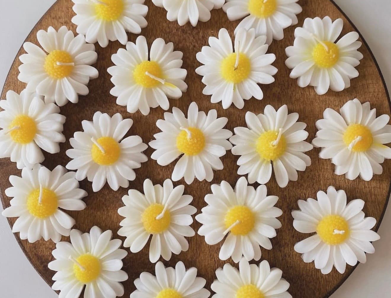 White Sunshine Candle